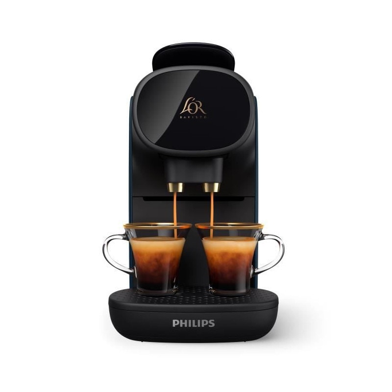 Machine A Café Double Expresso Philips L'or Barista Lm9012/40 - Bleu Nuit
