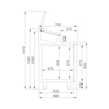 thumbnail of Saladette 2 deuren 7x 1/3Gn containers