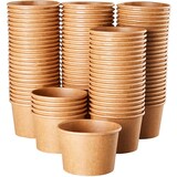 thumbnail of DeinPack 50 Speisebecher braun 480ml  Eisbecher