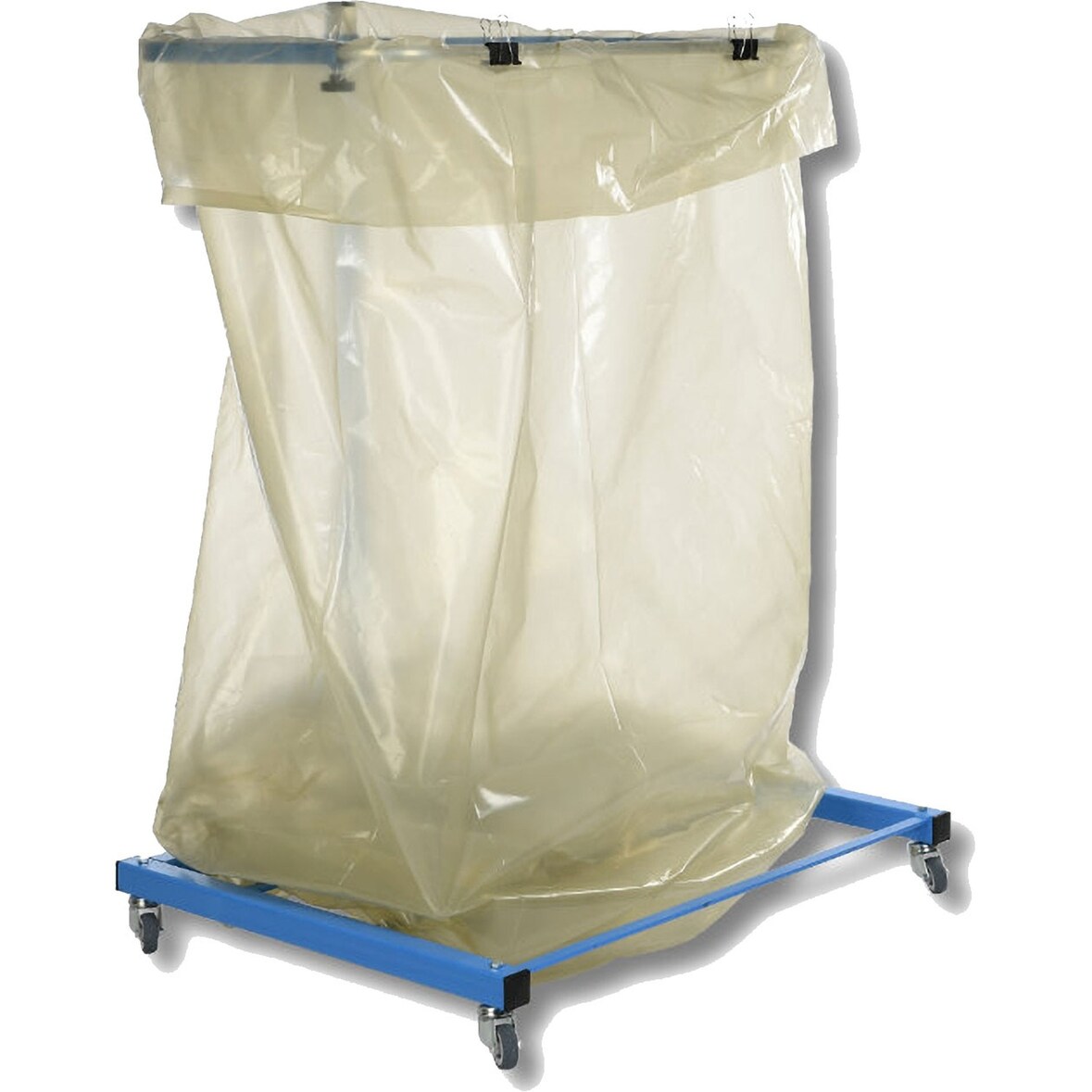 50x Seitenfaltenmüllsäcke Styroporentsorgungssäcke  700+600x2200mm 1000liter