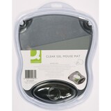 thumbnail of Mauspad mit Handgelenkauflage Gel transparent grau