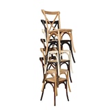 thumbnail of Biscottini Sedia in legno 88x42x43 cm | Sedia impilabile | Sedie cucina Made in Italy | Sedia sala da pranzo | Sedie giardino | Sedia Thonet vintage