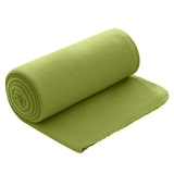 thumbnail of Polar Fleecedecke 130x160 OEKO-TEX ca. 400g Gewicht, mit Antipilling & Kettelrand - Farbe grün