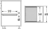 thumbnail of Hailo Laundry Area Universaltablar 3271351 Metall-Auszug Ordnungsmodul 16er