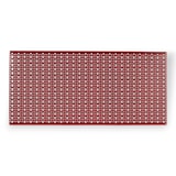 thumbnail of Pannello forato porta utensili da appendere a muro in acciaio 100x50 cm -  Rosso