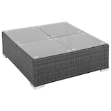 thumbnail of 6-tlg. Garten-Lounge-Set mit Auflagen Poly Rattan Schwarz
