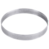 thumbnail of Contacto Tortenring, perforiert 15 cm, tortenbodenring, rund, perforiert aus edelstahl, fein perforiert zum besseren belüften der backware