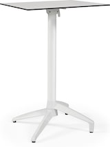 thumbnail of Mesa plegable Gemini 103H 70x70 Fenólico Blanco/Blanco