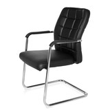 thumbnail of Konferenzstuhl / Freischwinger / Stuhl FLEXO V PU schwarz hjh OFFICE