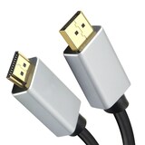 thumbnail of Helos Anschlusskabel, DisplayPort Stecker/HDMI Stecker, PREMIUM, 1,0m, schwarz