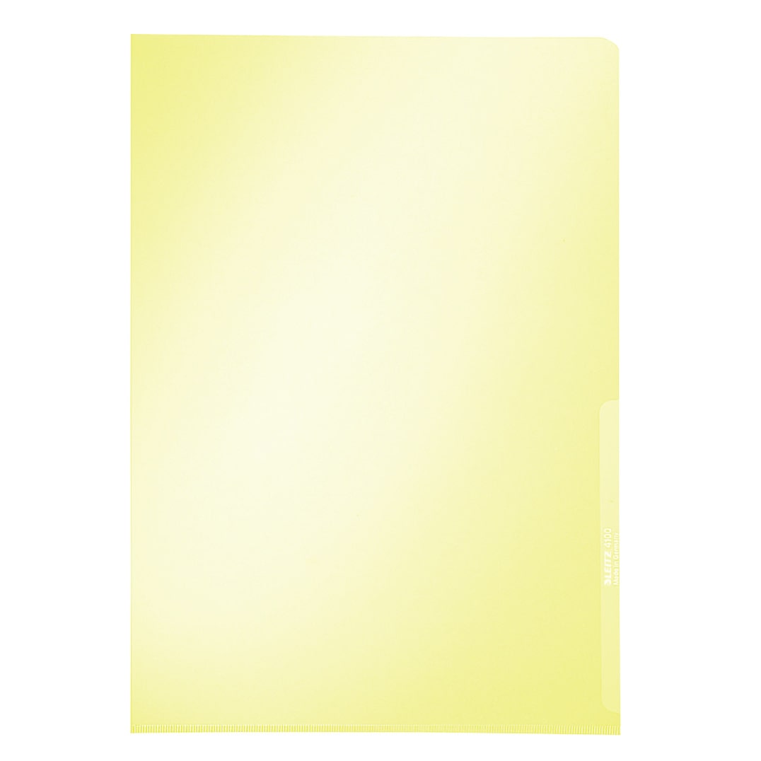 Leitz Sichthülle Premium 41000015 DIN A4 0,15mm PVC gelb