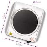 thumbnail of GRUNKEL EHP-118INOX Hornillo Eléctrico Inox 1500W 185Mm