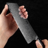 thumbnail of XinZuo - Damast Hackmesser (Chinesisches Hackmesser) - B32 Feng Serie
