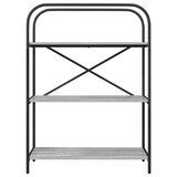 thumbnail of vidaXL Regal Grau Sonoma 80 x 30 x 109 cm Holzwerkstoff