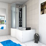 thumbnail of Kombination Badewanne Dusche K50-R03 Duschtempel 100x170 cm