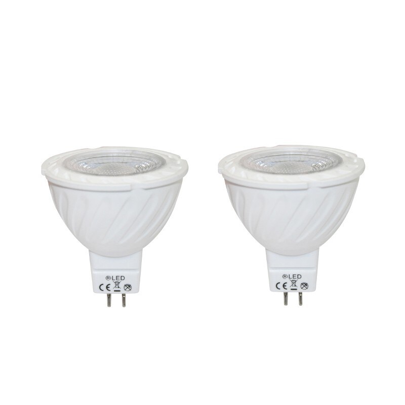 Pack x2 Bombilla LED MR16 7W 4200K