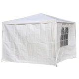 thumbnail of 2er Set Seitenteile für Pavillon 3x3x2,5m Fenster Seitenwand Faltpavillon Partyzelt weiß : Weiss