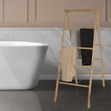 thumbnail of WellHome - Bamboe handdoekenrek met 2 zijden 140cm