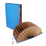 thumbnail of Archivador fuelle tamaño folio  POKF Azul