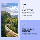 thumbnail of Wonderwall Air Art Smart Infrarotheizung Zug 60x120cm 700W Mehrfarbig