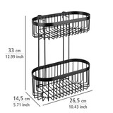 thumbnail of WENKO Wandregal 2 Etagen Classic Plus Black