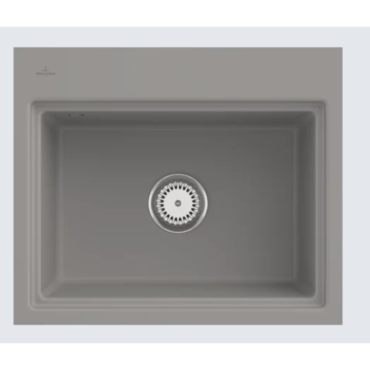 Villeroy&Boch Spülbecken, Küchenspüle Subway Style 60 S flat Fossil 580x490mm, Unterschrankbreite 60cm