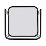 thumbnail of Merax Couchtisch Set Marmoroptik mit Schublade, Beistelltisch hochglanz, Satztisch mit Glasplatte,Wohnzimmertisch, Schwarz | Grau