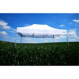 thumbnail of Faltpavillon ALU 3x4,5m - mit 3 Wänden - Weiß