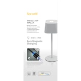 thumbnail of Securit® Kabellose LED-Tischleuchte "Malta" – Weiß – Innen/Außen – Magnetisches Ladekabel inklusive