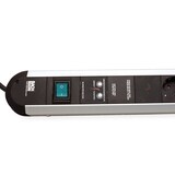 thumbnail of BACHMANN Steckdosenleiste Primo 9fach Gerätevollschutz und Schalter, 1,75 m