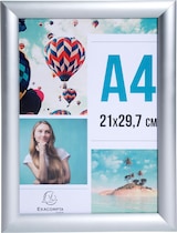 thumbnail of Exacompta 8494358D 5x Exacryl, Wandplakatrahmen mit Rahmen aus Aluminium A4 - Kristall