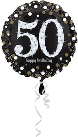 thumbnail of 50. Geburtstag gold Folienballon