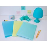 thumbnail of Exacompta - Réf. 88472E - Carton de 10 Protège-documents en polypropylène semi rigide Chromaline Pastel 80 vues - A4 - Bleu pastel