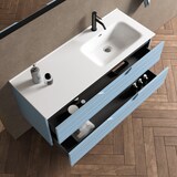 thumbnail of AQA Design Composizione da bagno in MDF vasca DX 4 pezzi SOLMIRA azzurro tiffany L.121 P.46,5 H.190 MPSO41-TIF