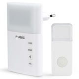 thumbnail of Fysic FD-110 - Funk-Türklingel mit Blitzlicht, weiß