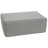 thumbnail of Sofá em L HWC-O54, sofá lounge com otomano, modular extensível direita/esquerda, tecido/têxtil 63x270x190cm ~ cinzento claro