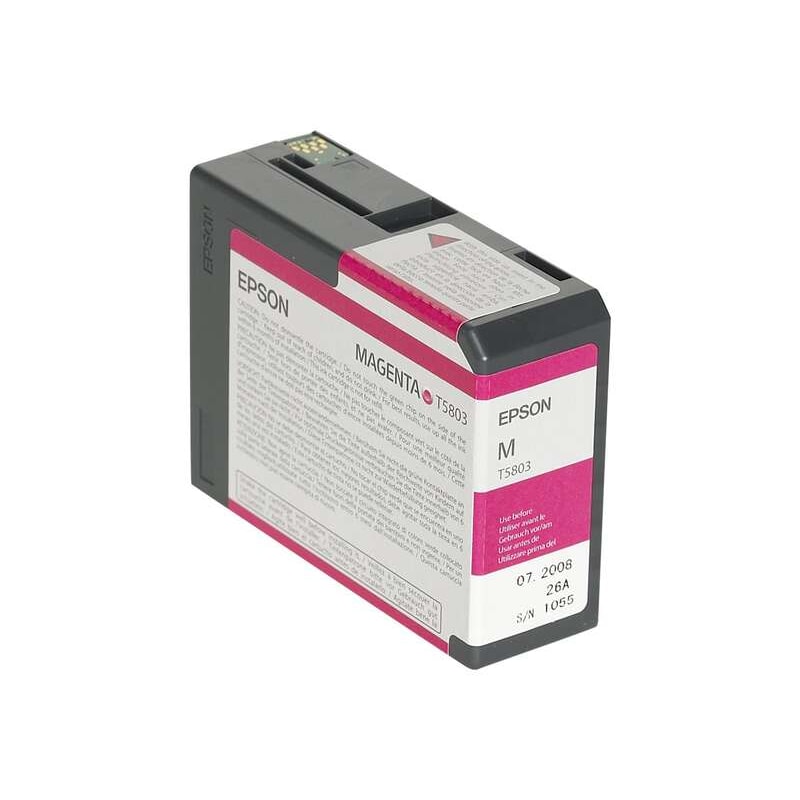 Epson Original T5803 Druckerpatrone magenta 80ml (C13T580300)