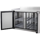 thumbnail of METRO PROFESSIONAL Table réfrigérée GCC2100BS, 136 x 70 x 95 cm, 215 L, 2 portes, argenté