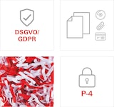 thumbnail of Destructora de documentos HSM SECURIO B24, nivel de seguridad 4, corte en partículas, 16 hojas