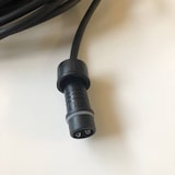 thumbnail of Guirlande guinguette extérieur 10M 20 ampoules LED blanc chaud E27 1W câble noir extensible