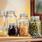 thumbnail of Tarro de cristal Fido Lt 1 H 16 Ø Cm 10,6 con tapa hermética Bormioli Rocco Pack de 6