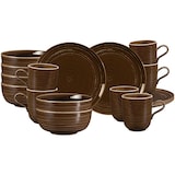thumbnail of Seltmann Weiden Terra Frühstücks-Set 18-teilig erdbraun