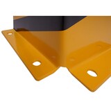 thumbnail of Proteção contra impactos HWC-J50, proteção de canto, com ancoragem metálica de parafuso em forma de U 40x30x25cm amarelo-preto
