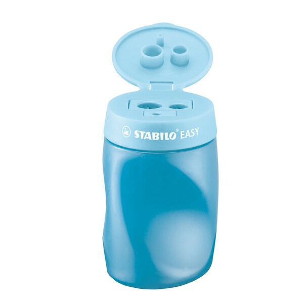Stabilo Easy Dosenspitzer 3 in 1, für Linkshänder, blau