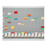 thumbnail of Kit planning à fiches T annuel 12 colonnes 32 fentes