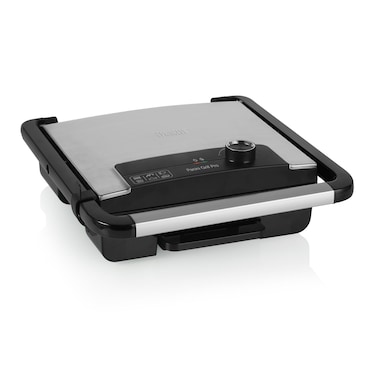 Princess 112425 Panini Grill Pro - Gran superficie de cocción - Placa superior flotante