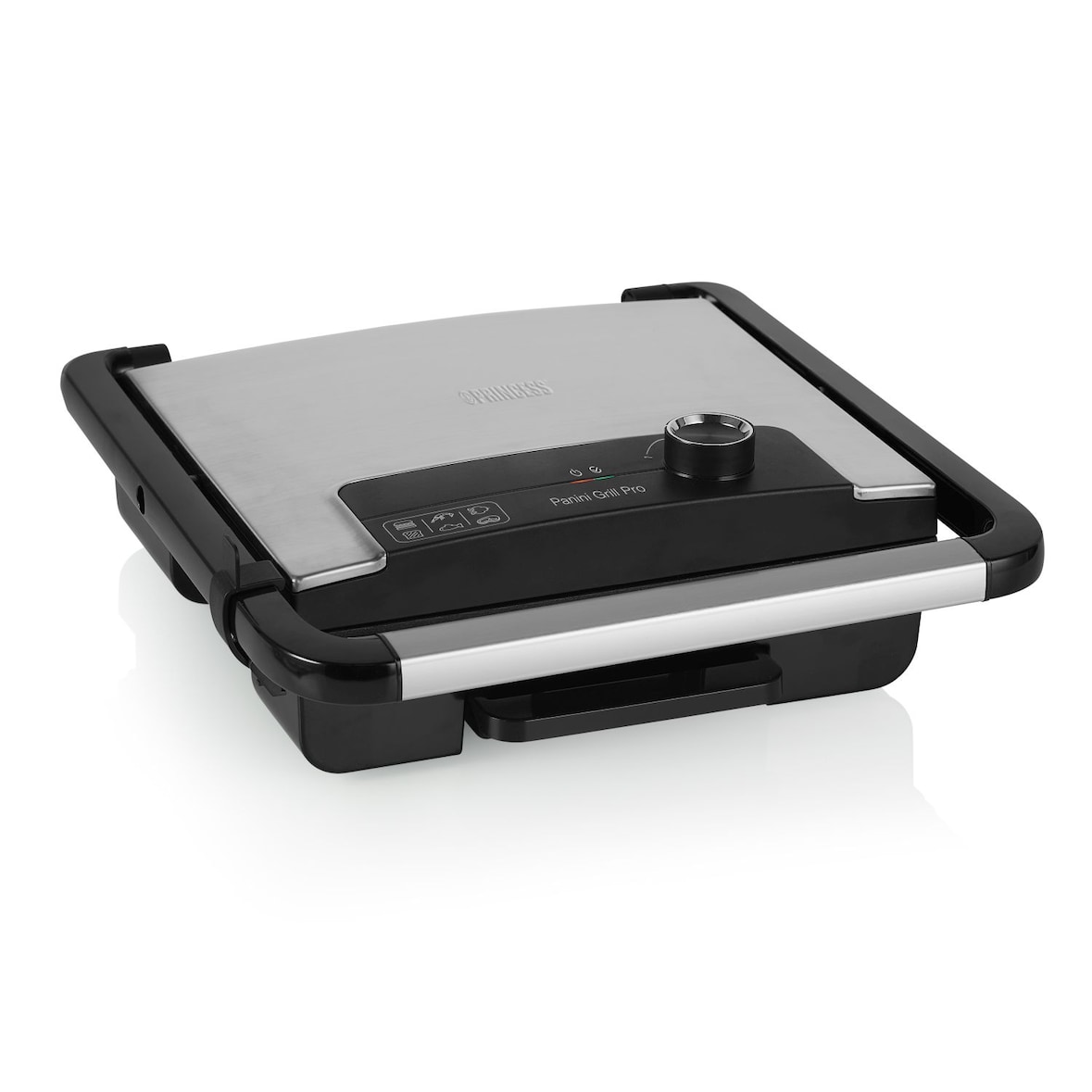 Princess 112425 Panini Grill Pro - Große Grillfläche - Schwimmende Platte