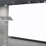 thumbnail of Pupitre de conference cristal