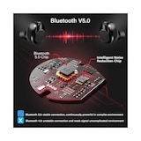 thumbnail of Cuffie Auricolari Senza Fili Wifi Touch Wireless Bluetooth Power Bank 800mah