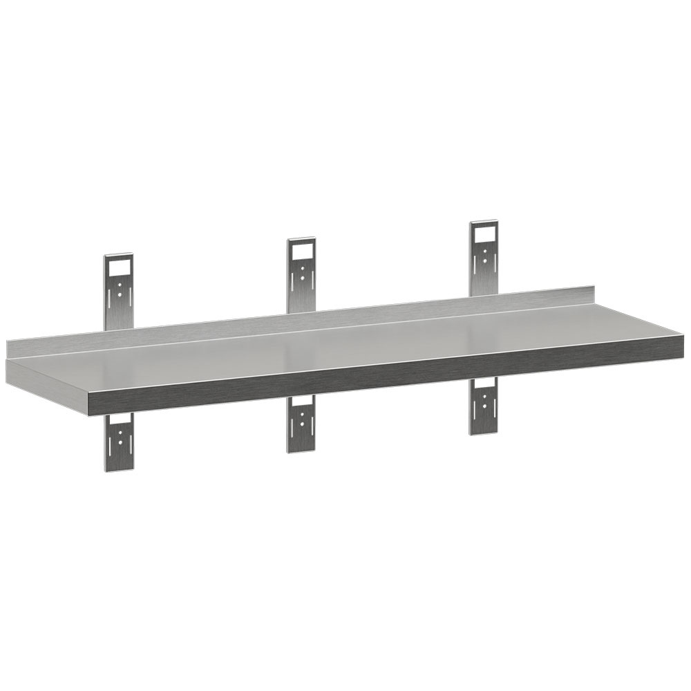 Wandregal mit 3 Konsolen und 3 Wandschienen (P163-SE1)